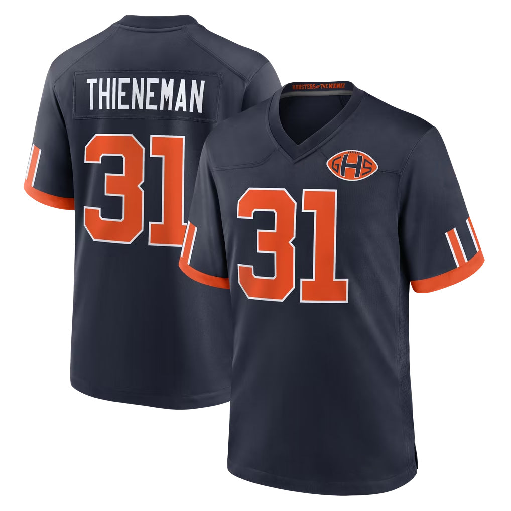 C.Bears #31 Dillon Thieneman Player Navy 2026 Rivalries Collection Home Game Jdoa Stitched Jerseys