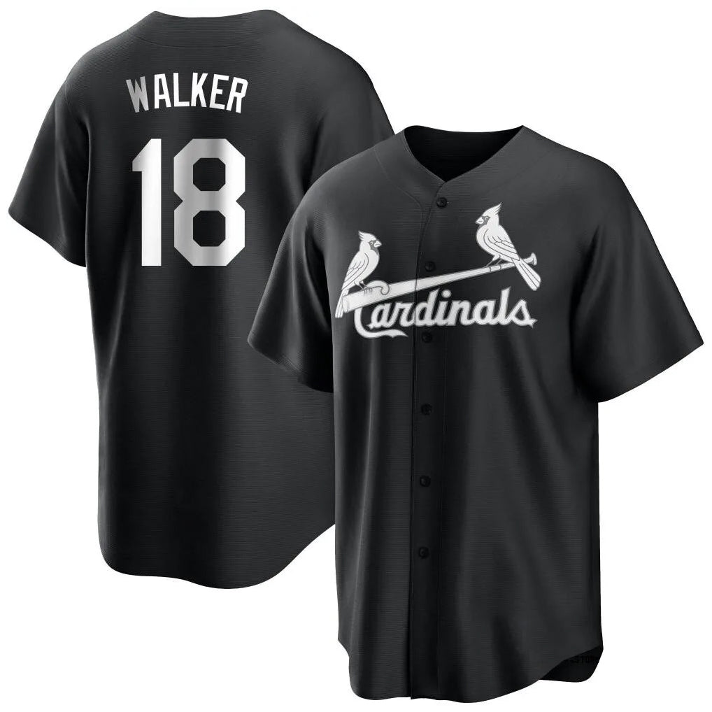 St. Louis Cardinals #18 Jordan Walker Player Black City Connect Home Limited Jdoa Stitched Jerseys