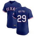 T.Rangers #29 Adrian Beltre Player Royal Home Limited Elite Jdoa Stitched Jerseys