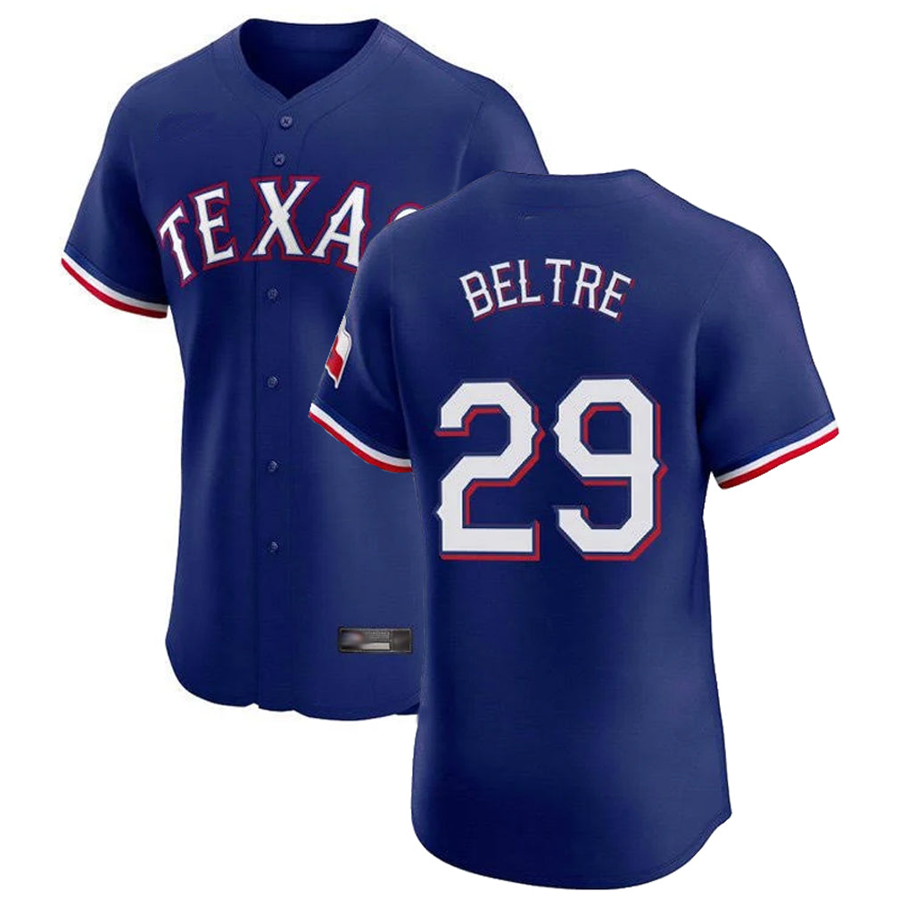 T.Rangers #29 Adrian Beltre Player Royal Home Limited Elite Jdoa Stitched Jerseys