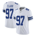 D.Cowboys #97 Kenny Clark Player White Vapor Untouchable Limited Home Game Jdoa Stitched Jerseys