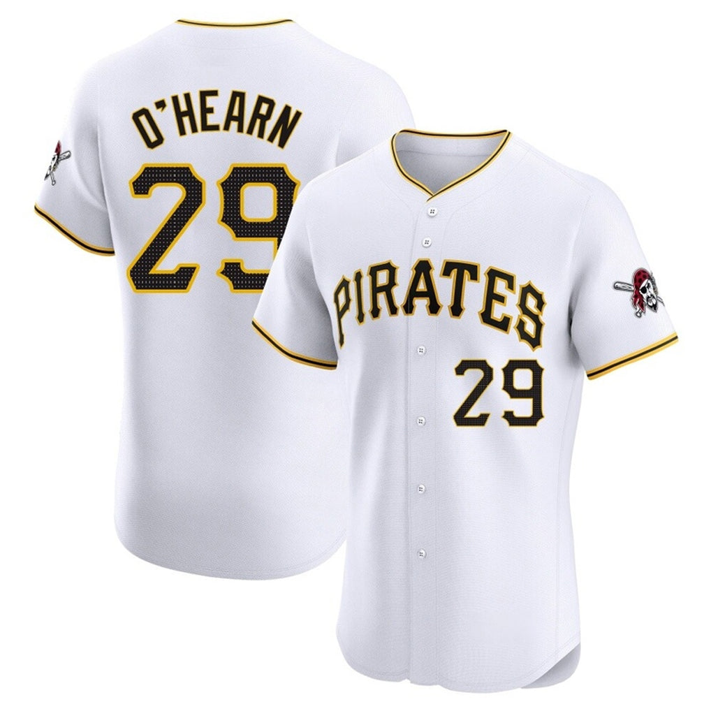 P.Pirates #29 Ryan O'Hearn Player White Home Limited Elite Jdoa Stitched Jerseys