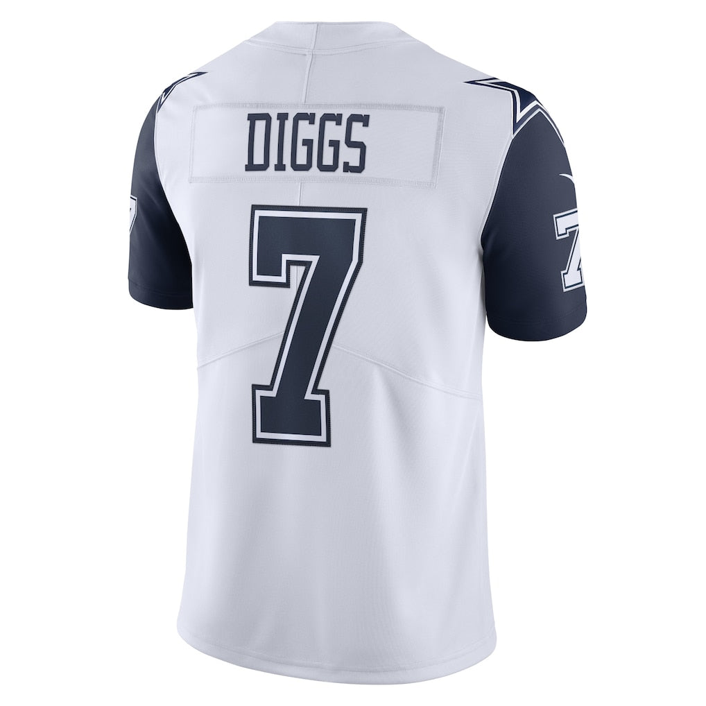 Jdoa D.Cowboys #7 Trevon Diggs White Alternate Vapor Limited Jersey