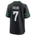Jdoa NY.Jets #7 Justin Fields Stealth Black Game Jersey