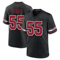 A.Cardinals #55 Dante Stills Player Black Home Game Jdoa Stitched Jerseys