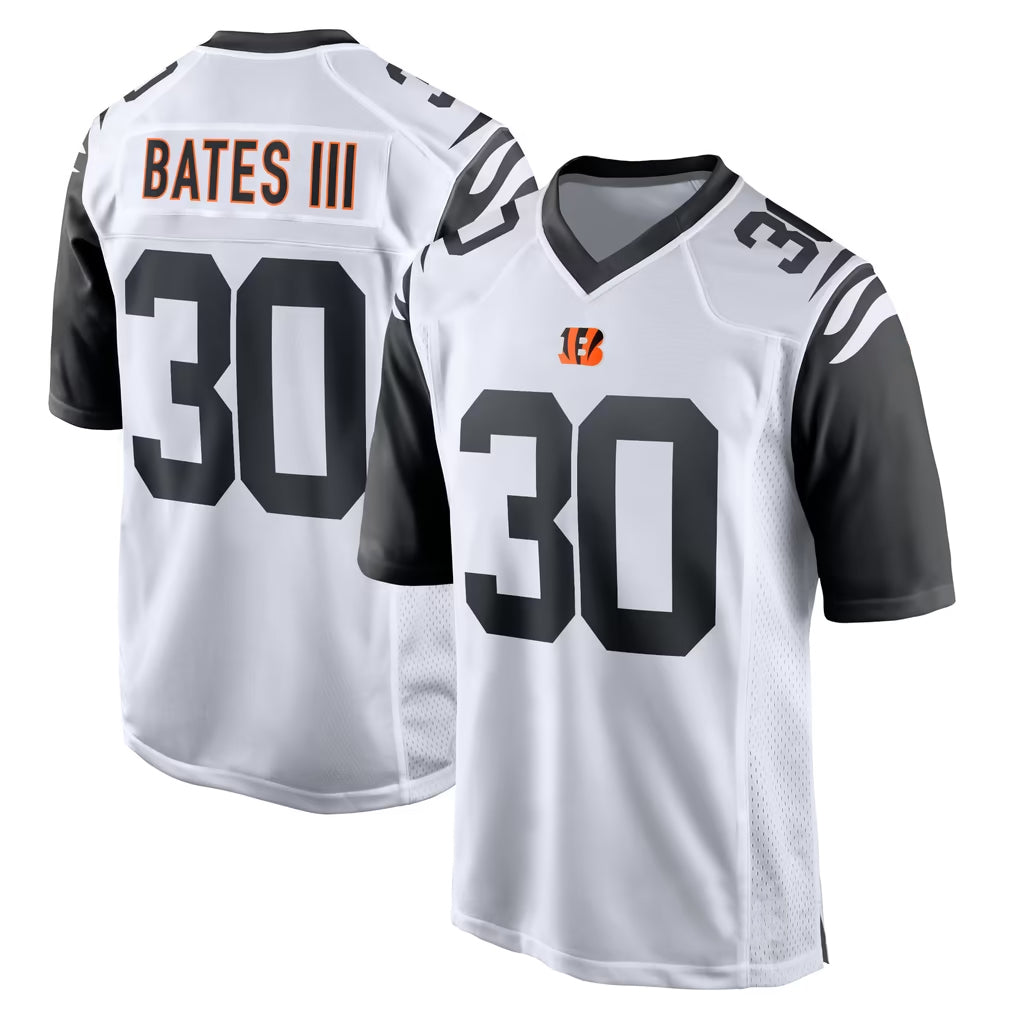 C.Bengals #30 Chase Brown Player White Alternate Home Game Jdoa Stitched Jerseys