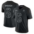 NO.Saints #6 Tyler Shough Player Black Limited 2026 Salute to Service Home Game Xdoa Stitched Jerseys