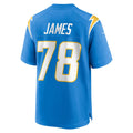 Jdoa LA.Chargers #78 Andre James Powder Blue Team Game Jersey