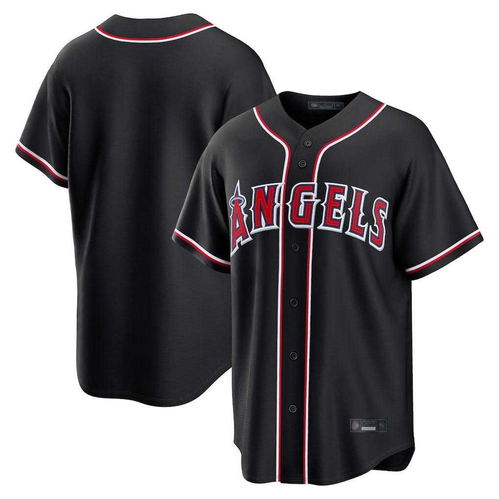 LA.Angels ## Angels Blank Player Black Fashion Out Home Game Jdoa Stitched Jerseys