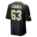 Jdoa NO.Saints #63 Sataoa Laumea Black Team Game Jersey