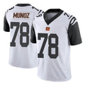 C.Bengals #78 Anthony Munoz Player White Color Rush Vapor Untouchable Limted Home Game Jdoa Stitched Jerseys