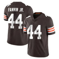 C.Browns #44 Harold Fannin Jr. Player Brown Color Vapor Untouchable Limited Home Game Jdoa Stitched Jerseys