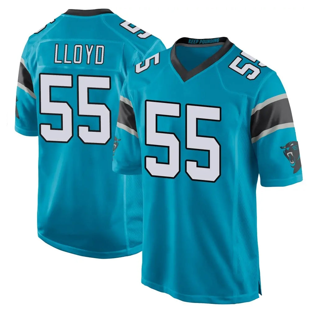 C.Panthers #55 Devin Lloyd Player Blue Game Jdoa Stitched Jerseys