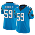 C.Panthers #59 Luke Kuechly Player Blue Vapor F.U.S.E. Limited Home Game Jdoa Stitched Jerseys