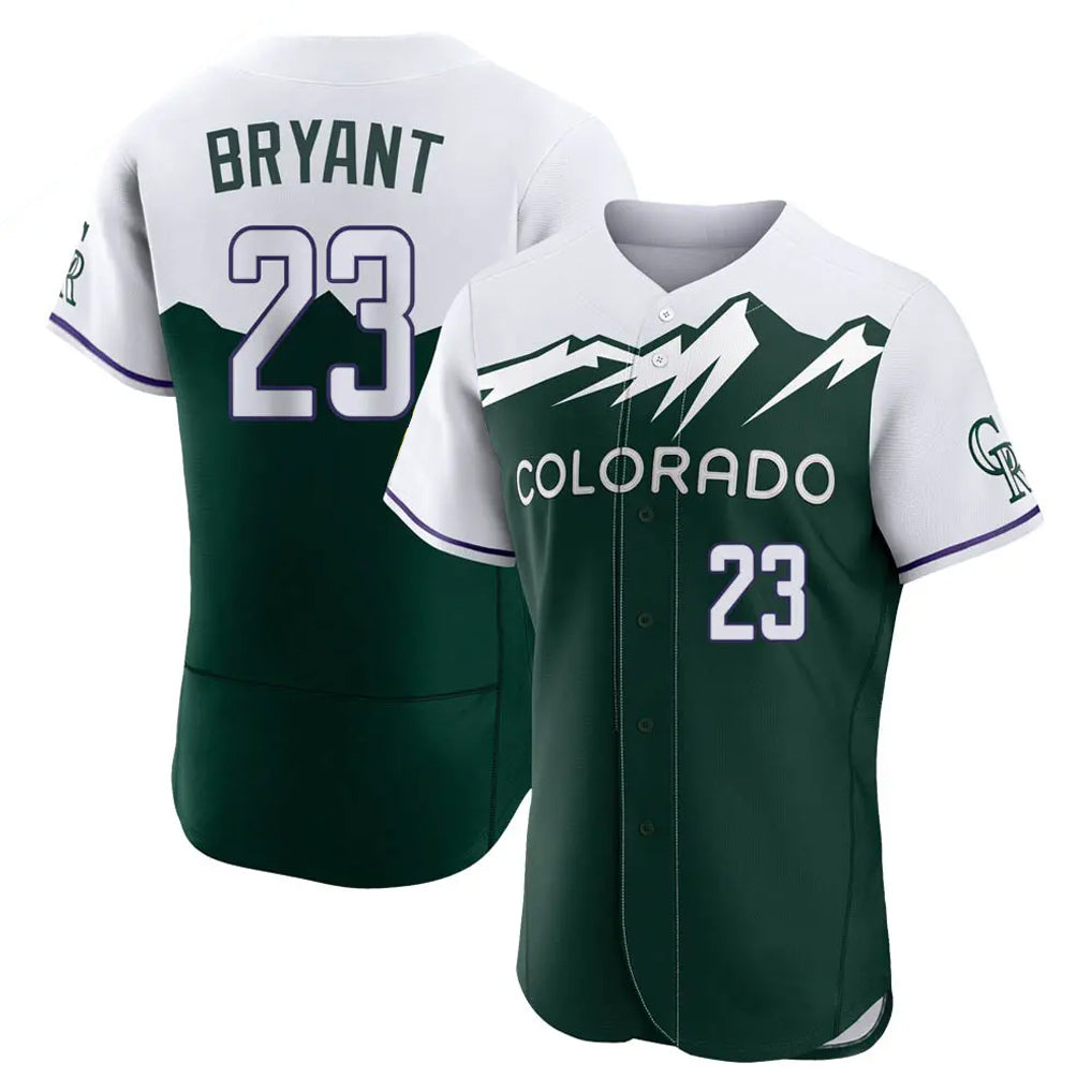 C.Rockies #23 Kris Bryant Player Green City Connect Limited Elite Home Jdoa Stitched Jerseys