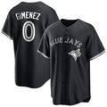 T.Blue Jays #0 Andres Gimenez Player Black Home Game Jdoa Stitched Jerseys
