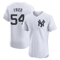 NY.Yankees #54 Max Fried Player White Limited Elite Home Jdoa Stitched Jerseys