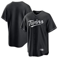 M.Twins ## Twins Blank Player Black Home Game Jdoa Stitched Jerseys