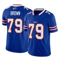 B.Bills #79 Spencer Brown Player Royal Vapor F.U.S.E. Limited Home Game Jdoa Stitched Jerseys