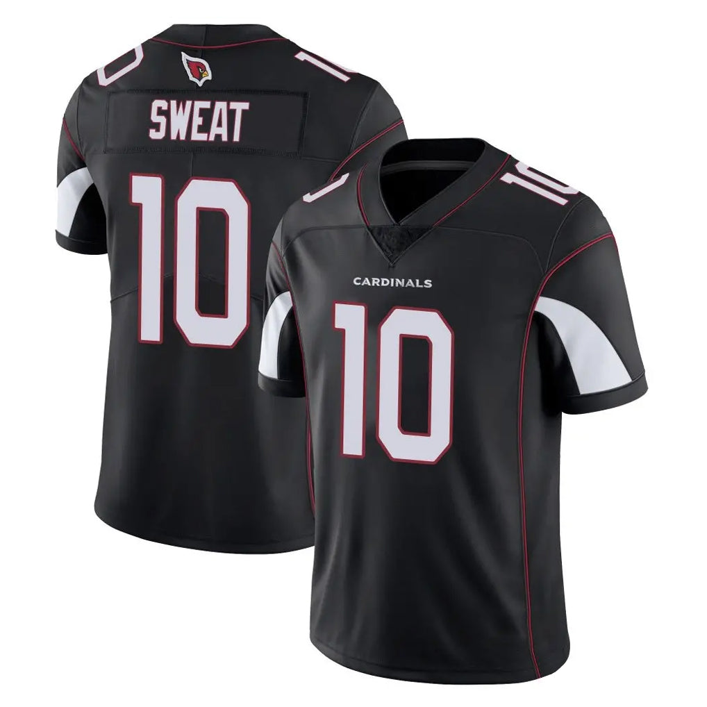 A.Cardinals #10 Josh Sweat Player Black Vapor Limited Home Game Jdoa Stitched Jerseys