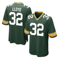 GB.Packers #32 MarShawn Lloyd Player Green Home Game Jdoa Stitched Jerseys
