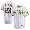 S.Diego Padres #23 Fernando Tatis Jr Player White Home Limited Jdoa Stitched Jerseys