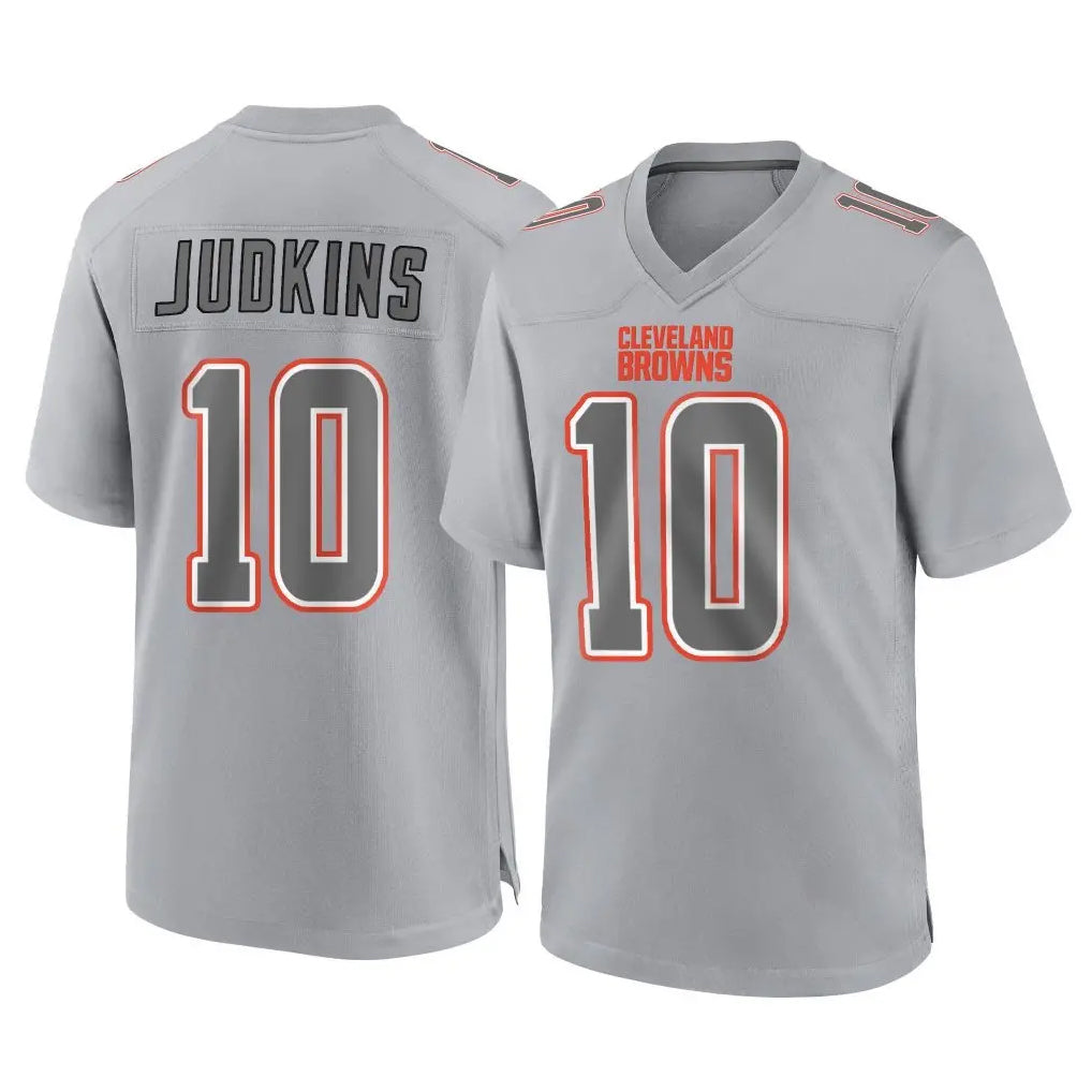 C.Browns #10 Quinshon Judkinst Player Gray Atmosphere Fashion Game Jdoa Stitched Jerseys
