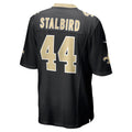 Jdoa NO.Saints #44 Isaiah Stalbird Black Team Game Jersey