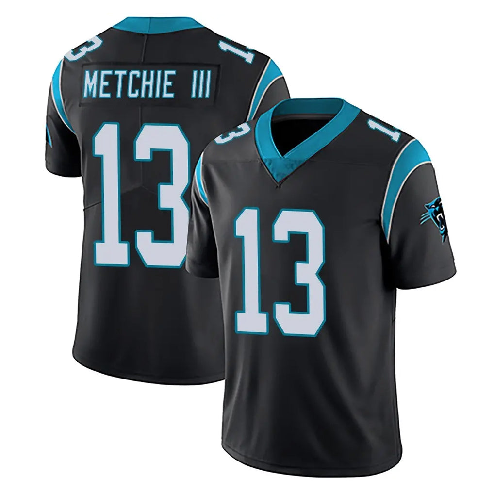 C.Panthers #13 John Metchie III Player Black Vapor Untouchable Limited Game Jdoa Stitched Jerseys