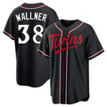 M.Twins #38 Matt Wallner Player Black Fashion Out Home Limited Jdoa Stitched Jerseys