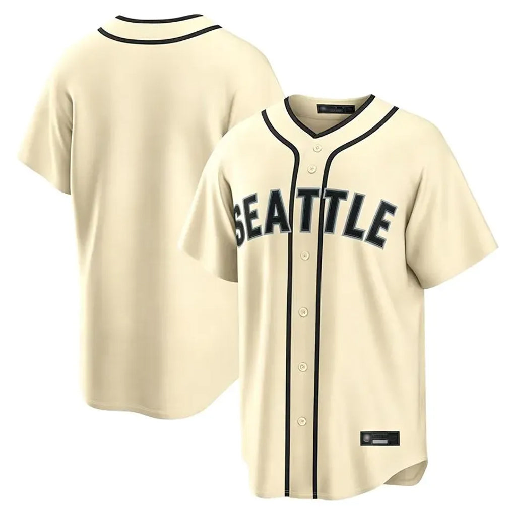 S.Mariners ## Mariners Blank Player Cream 2026 Home Limited Jdoa Stitched Jerseys