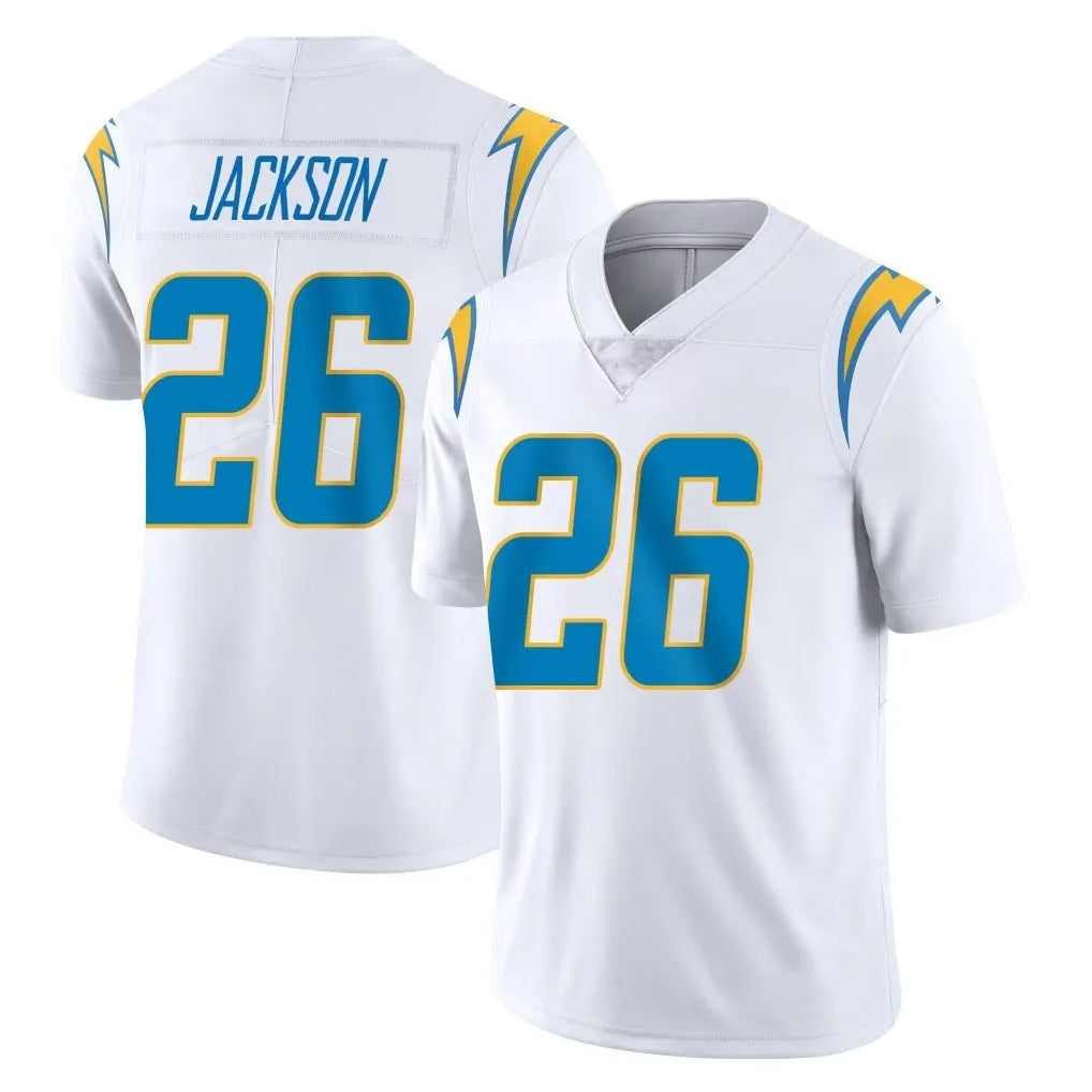 LA.Chargers #26 Donte Jackson Player White Limited Vapor Untouchable Home Game Stitched Jerseys