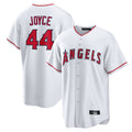 LA.Angels #44 Ben Joyce Player White Home Game Jdoa Stitched Jerseys
