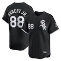 C.White Sox #88 Luis Robert Jr Player Black Limited Home Jdoa Stitched Jerseys
