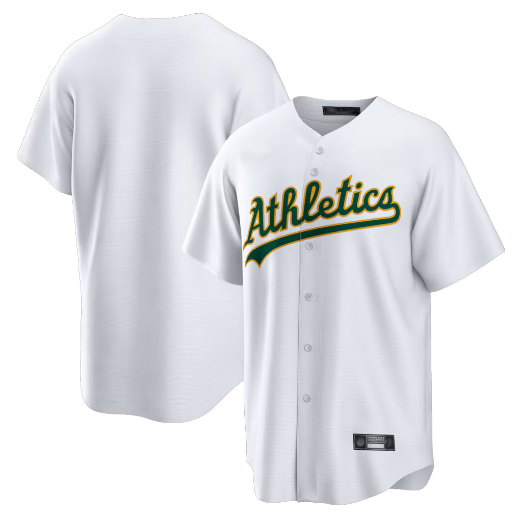 Athletics ## Athletics Blank Player White Home Game Jdoa Stitched Jerseys
