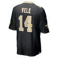 Jdoa NO.Saints #14 Devaughn Vele Black Team Game Jersey