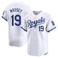 KC.Royals #19 Michael Massey Player White Alt Limited Home Jdoa Stitched Jerseys