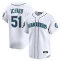 S.Mariners #51 Ichiro Suzuki Player White 2025 National Hall of Fame Home Limited Jdoa Stitched Jerseys