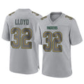GB.Packers #32 MarShawn Lloyd Player Gray Atmosphere Fashion Home Game Jdoa Stitched Jerseys