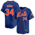 NY.Mets #34 Kodai Senga Player Royal Home Limited Jdoa Stitched Jerseys