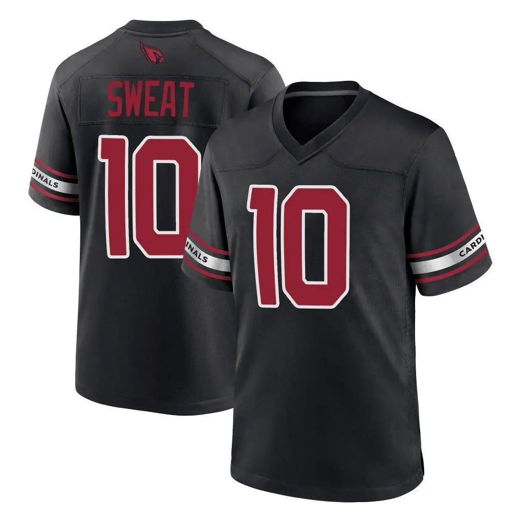 A.Cardinals #10 Josh Sweat Player Black Alternate Game Jdoa Stitched Jerseys