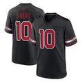 A.Cardinals #10 Josh Sweat Player Black Alternate Game Jdoa Stitched Jerseys