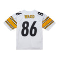 Jdoa P.Steelers #86 Hines Ward Mitchell & Ness White 2005 Authentic Throwback Retired Player Jersey