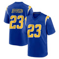 LA.Chargers #23 Tony Jefferson Player Royal Home Game Stitched Jerseys