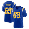 LA.Chargers #69 Cole Strange Player Royal Home Game Stitched Jerseys